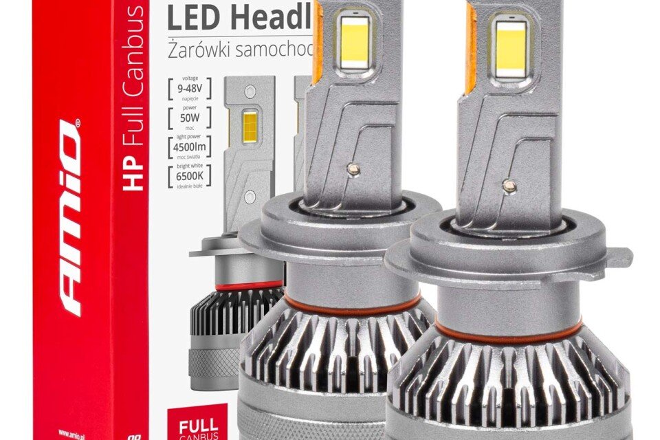 HP Full Canbus H7 LED avto žarnice AMIO-03674