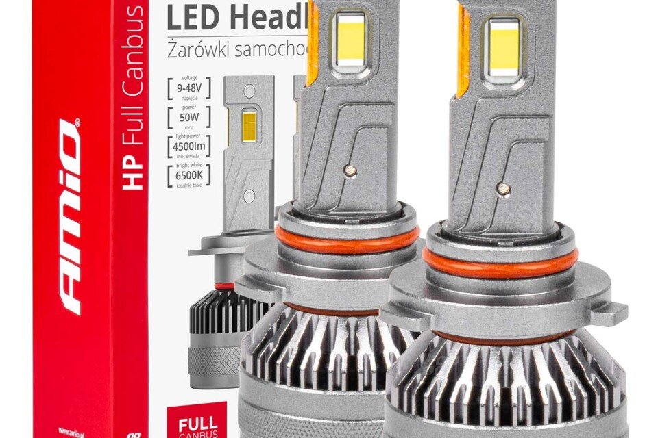 Becuri auto HP Full Canbus HB4 9006 AMIO-03679 LED