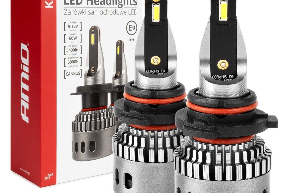 Becuri auto LED seria K3 HB4 12V 6000k canbus AMIO-03688