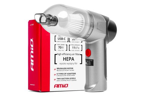 HEPA bežični auto usisivač bez četkica 70V 4000mAh AMIO-03693