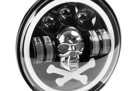 Lampă LED de lucru SKULL, craniu decorativ suplimentar AMIO-03695