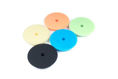 Sada leštících houbiček 5 ks 125 mm/ 150 mm AMIO-03709