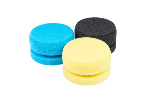 Zestaw gąbek do woskowania i polerowania 3 szt. 110 mm/ 60 mm AMIO-03712