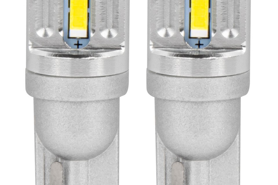STANDARD T10 W5W LED izzók 2x1860 SMD Fehér 12V/24V AMIO-03719