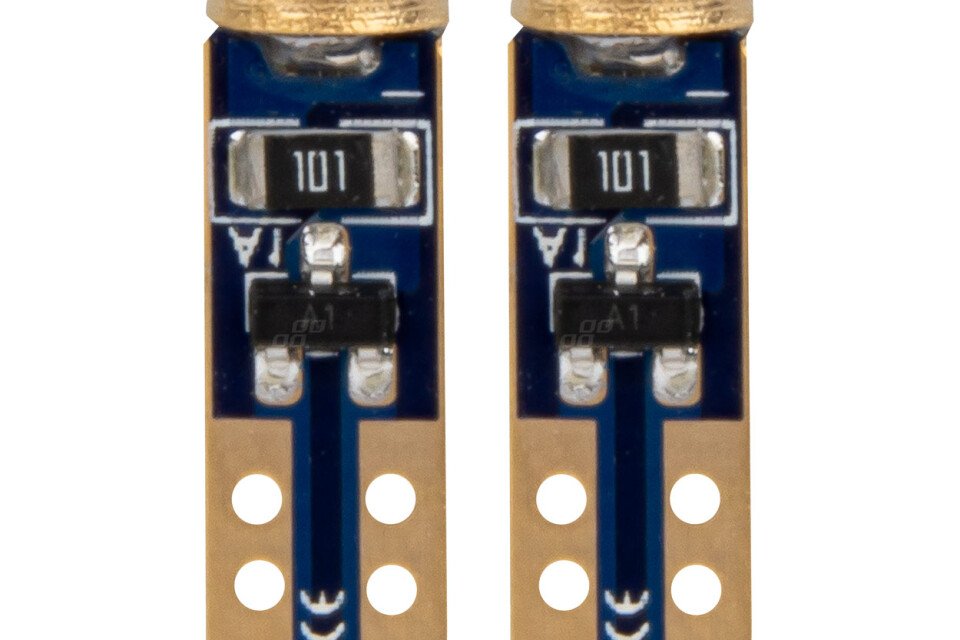 STANDARD Blau T5 12V 3030 1LED HP LED-Lampen AMIO-03728