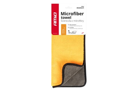 Krpa iz mikrovlaken, brisača za sušenje avtomobila, avtolak, 40x60 cm AMIO-03753