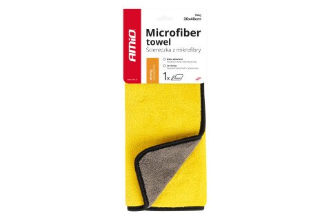 Asciugamano per auto in microfibra 60x40 cm AMIO-03756