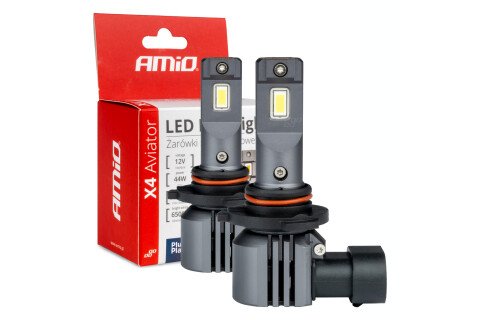 Seria X4 Aviator HB3 6500K Canbus Car Becuri LED AMIO-03766