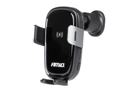 Držák grilu do auta, indukční nabíječka 15W AMIO-03778
