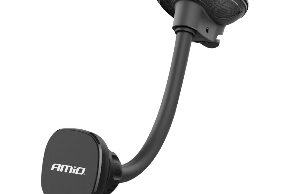 Magnetni držač auto telefona, prozor, kokpit, instrument tabla AMIO-03789