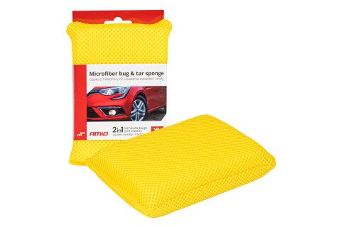 Mikrofaserschwamm zum Entfernen von Aas und Teer AMIO-03845