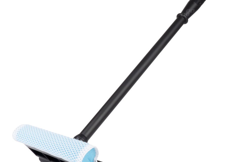 Plastična podloška za staklo, prozore i ogledala + brisač za vodu 54 cm AMIO-03852