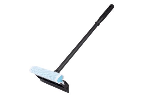 Plastična podloška za staklo, prozore i ogledala + brisač za vodu 54 cm AMIO-03852