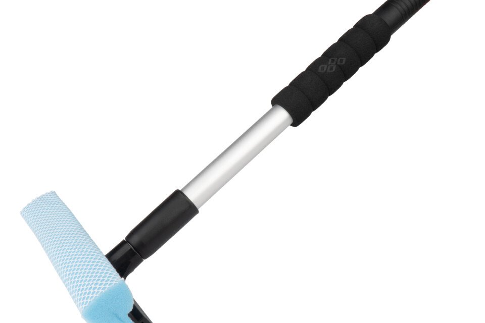 Perač stakla za prozore i ogledala + aluminijski teleskopski brisač za vodu 46/70 cm AMIO-03854