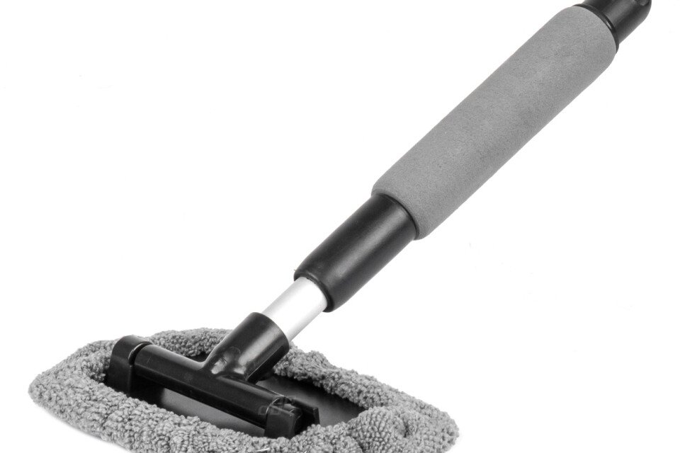 Teleskopisches, rechteckiges Mikrofaserpad für Glas, Fenster und Spiegel, 30,5/46 cm AMIO-03859