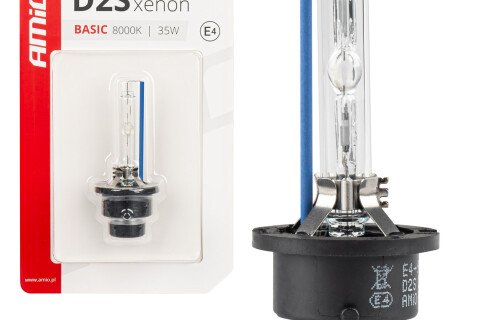 Xenon izzó Xenon izzószál D2S 8000K BASIC buborékfólia AMIO-03862