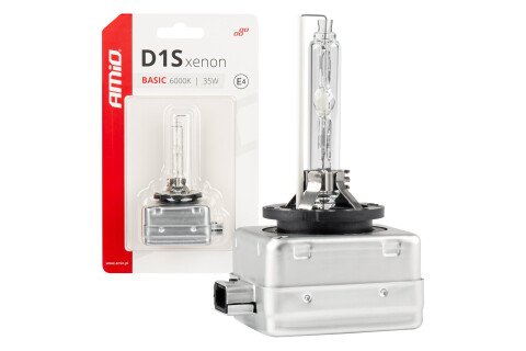 Xenon izzó Xenon izzószál D1S 35W 6000K BASIC buborékfólia AMIO-03864