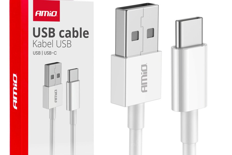 USB-A - USB-C 2A kabel za punjenje 100 cm FullLINK AMIO-03893