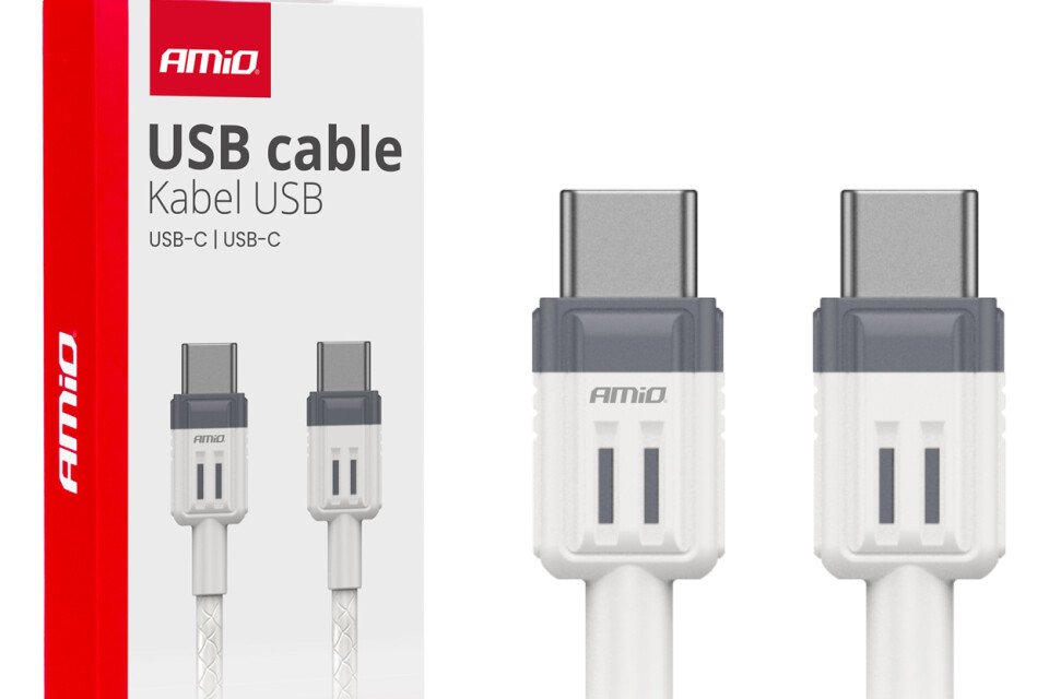 USB-C - USB-C nabíjecí kabel 60W 100cm FullLINK AMIO-03908