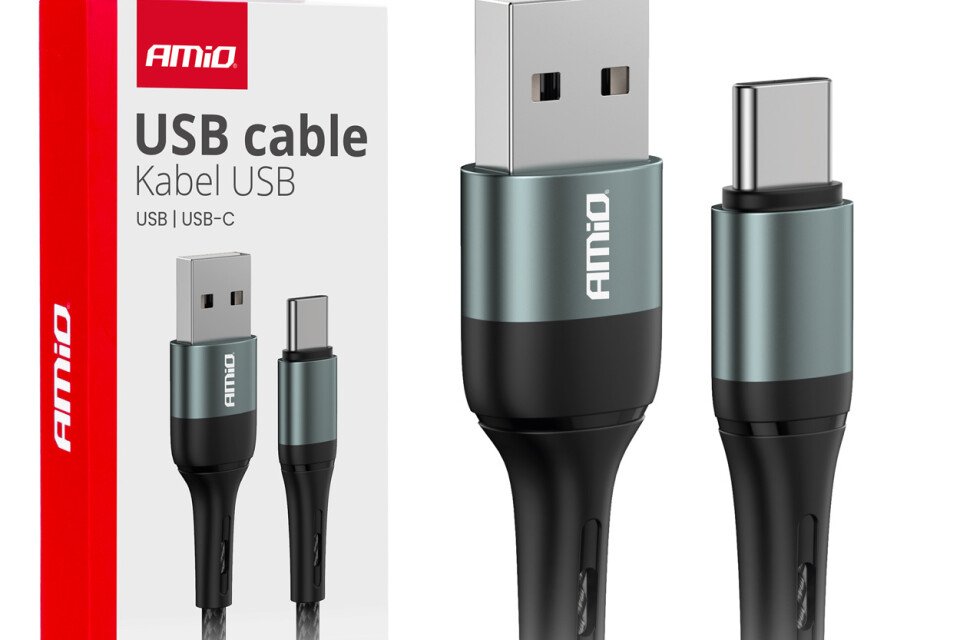 Cavo di ricarica USB-A - USB-C 3A 100 cm FullLINK AMIO-03911