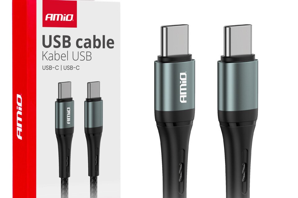 USB-C - USB-C töltőkábel 60W 200cm FullLINK AMIO-03915