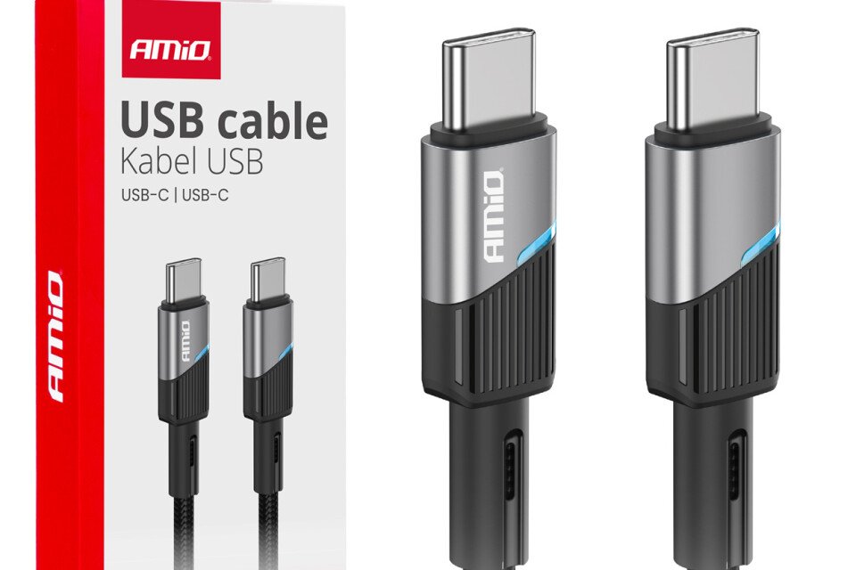 USB-C - Cavo di ricarica USB-C 60W 100cm FullLINK AMIO-03926