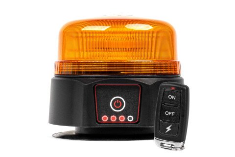 Kabellose LED-Signalleuchte mit Fernbedienung R65 R10 12V 24V AMIO-03932