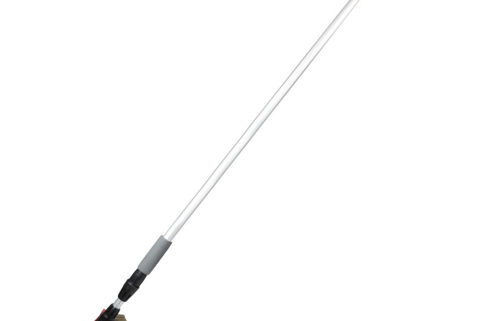 Pretočna krtača s teleskopsko palico 141-240cm za pranje avtomobila AMIO-03956