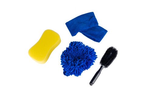 Set za čišćenje automobila, auto detailing, 5 komada. AMIO-04035