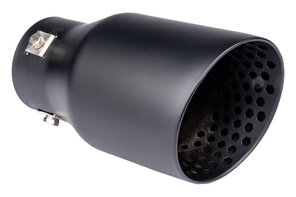 Terminale marmitta di scarico, acciaio inossidabile nero opaco AMIO-04061