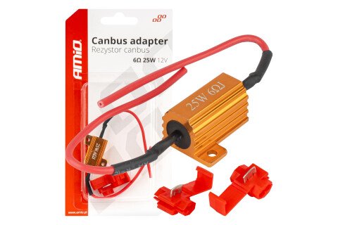 CANBUS otpornik za LED žarulje 6Ω 25W AMIO-04092