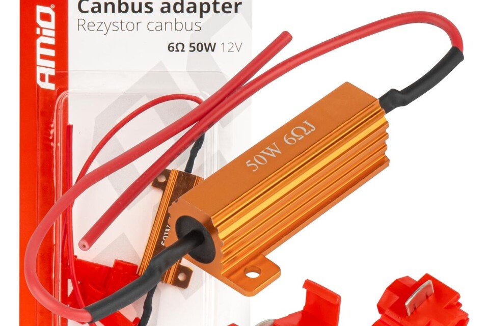 Resistenza CANBUS per lampadine LED 6Ω 50W AMIO-04094