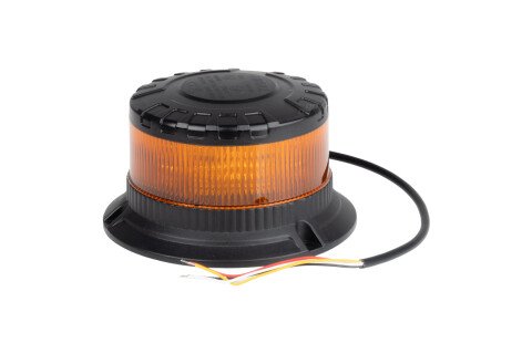 Villogó Rooster LED jelzőlámpa W28B 12V 24V AMIO-04106