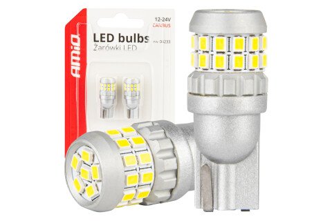 CANBUS LED-Lampen T10 W5W 30SMD 2016 Weiß 12V 24V AMIO-04233