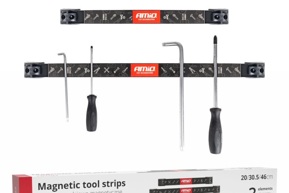 Set magnetnih držača alata 1k20cm 1k30.5cm 1k46cm AMIO-04263
