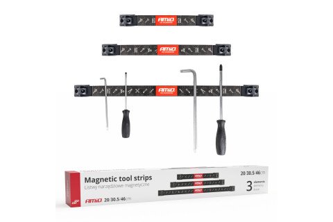 Set magnetnih držača alata 1k20cm 1k30.5cm 1k46cm AMIO-04263