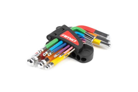 Imbus ključevi sa kuglicom, kratki imbus ključevi, set od 9 komada S2 AMIO-04298