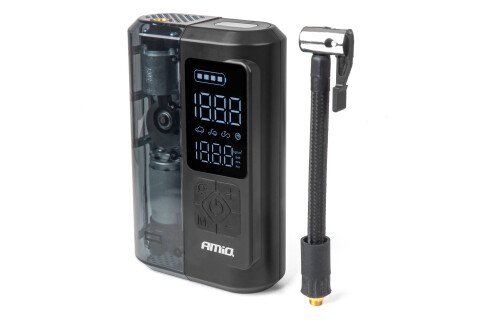 Bežični punjač za automobilski kompresor LED USB-C 40W AMIO-04378