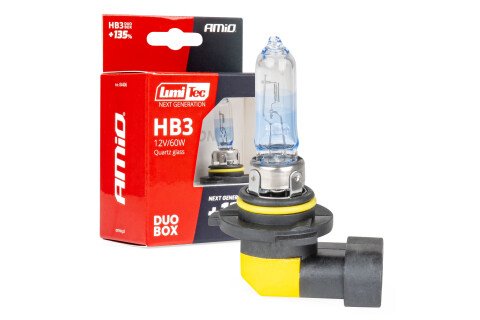 Żarówki halogenowe HB3 12V 60W LumiTec NEXT GENERATION +135% DUO AMIO-04406