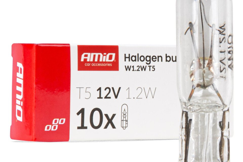 Halogene žarulje 1.2W W2x4.6d 10kom AMIO-04412