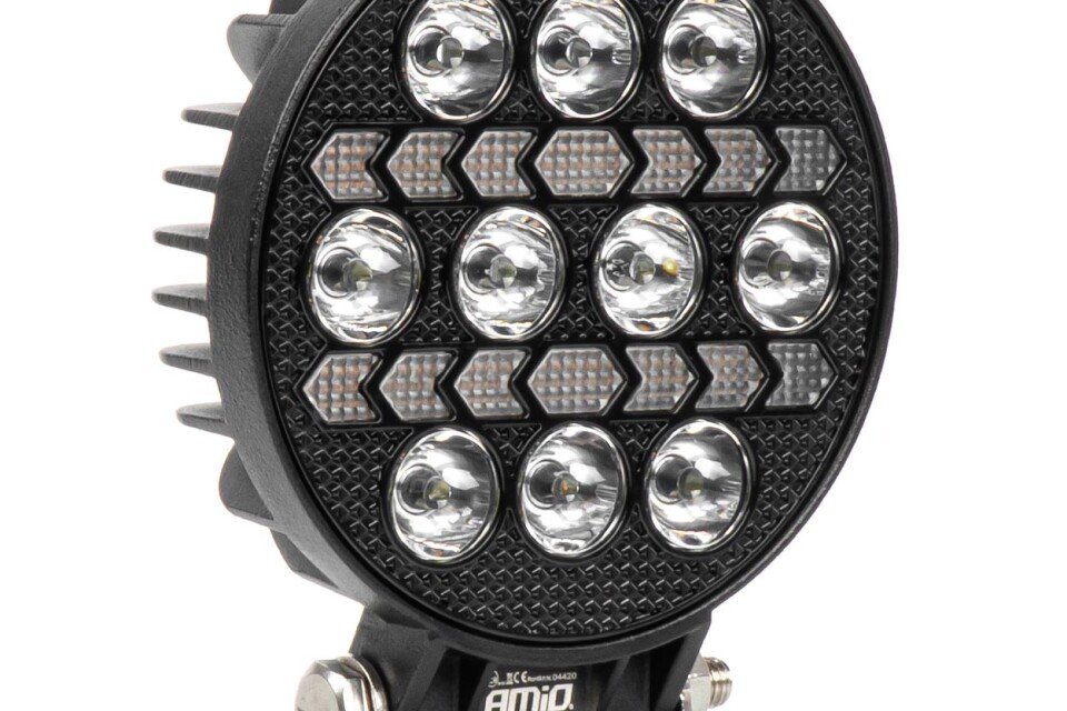 Halogén LED munkalámpa AWL76 45W 3000LM 12V 24V AMIO-04420