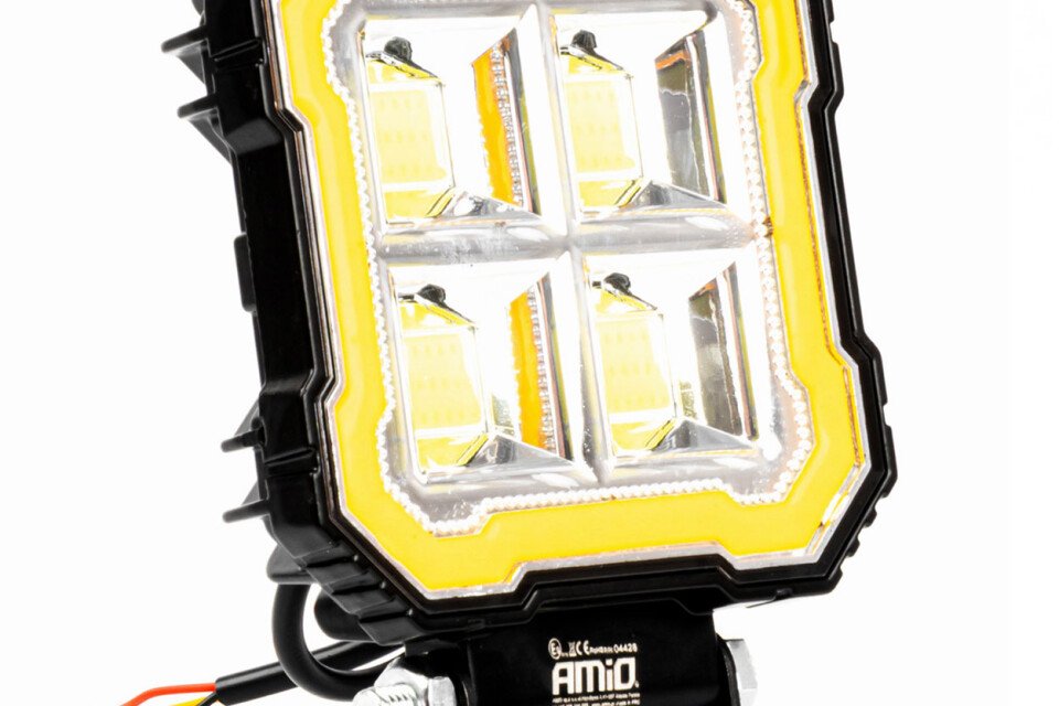 Halogenowa lampa robocza LED AWL84 48W 4800LM 12V 24V AMIO-04428