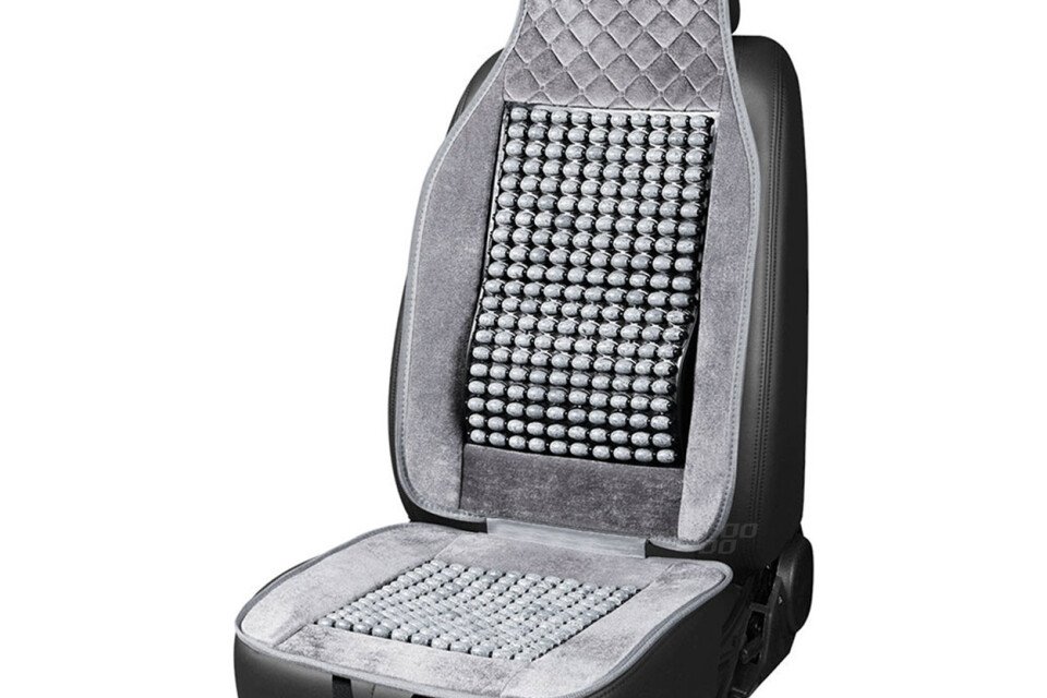 Tepih za sedište, fotelja, biser, sive perle za auto 45x120cm CSM-17 AMIO-04430