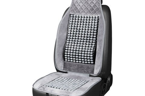 Sitzteppich, Sessel, Perle, graue Perlen für Auto 45x120cm CSM-17 AMIO-04430