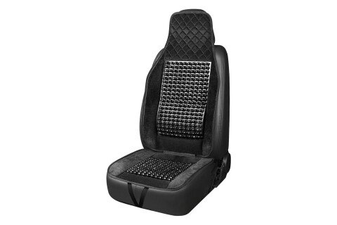 Tepih za sedište, fotelja, biser, sive perle za automobil 44x106cm CSM-18 AMIO-04431