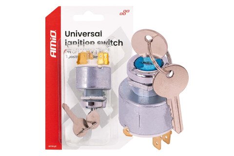 Interruttore di accensione universale 12V AMIO-04437