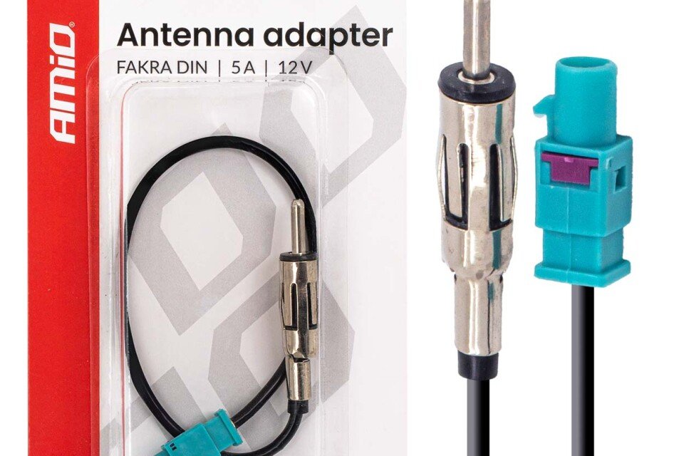 FAKRA DIN 5A 12V antenski adapter AMIO-04443