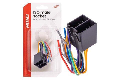 Integrisani muški ISO CCA konektor 13PIN 5A 12V AMIO-04445