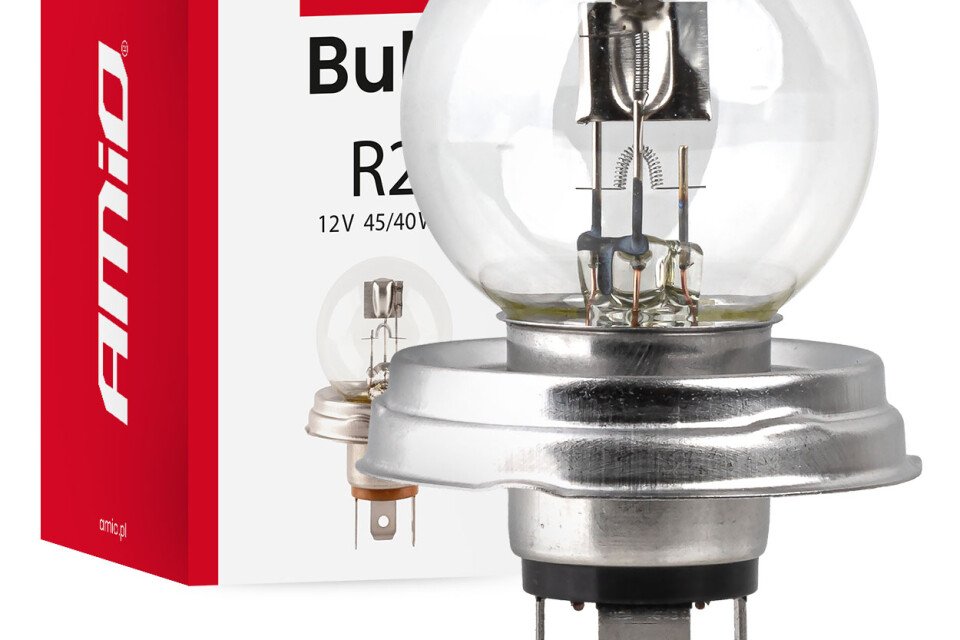 Halogenová žárovka R2 12V 45/40W P45t AMIO-04515