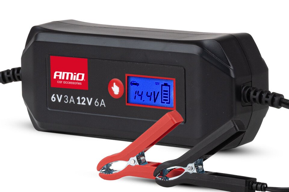 Digitalni ispravljač STD GEL AGM WET MAX 6A 6V 12V AMIO-04524